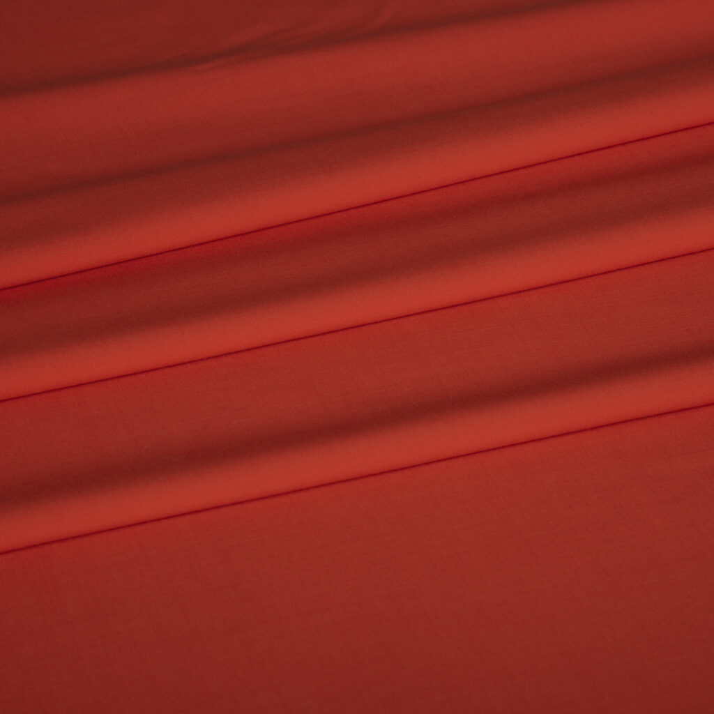 Wool Blend Fabric L501/П — Scarlet Red