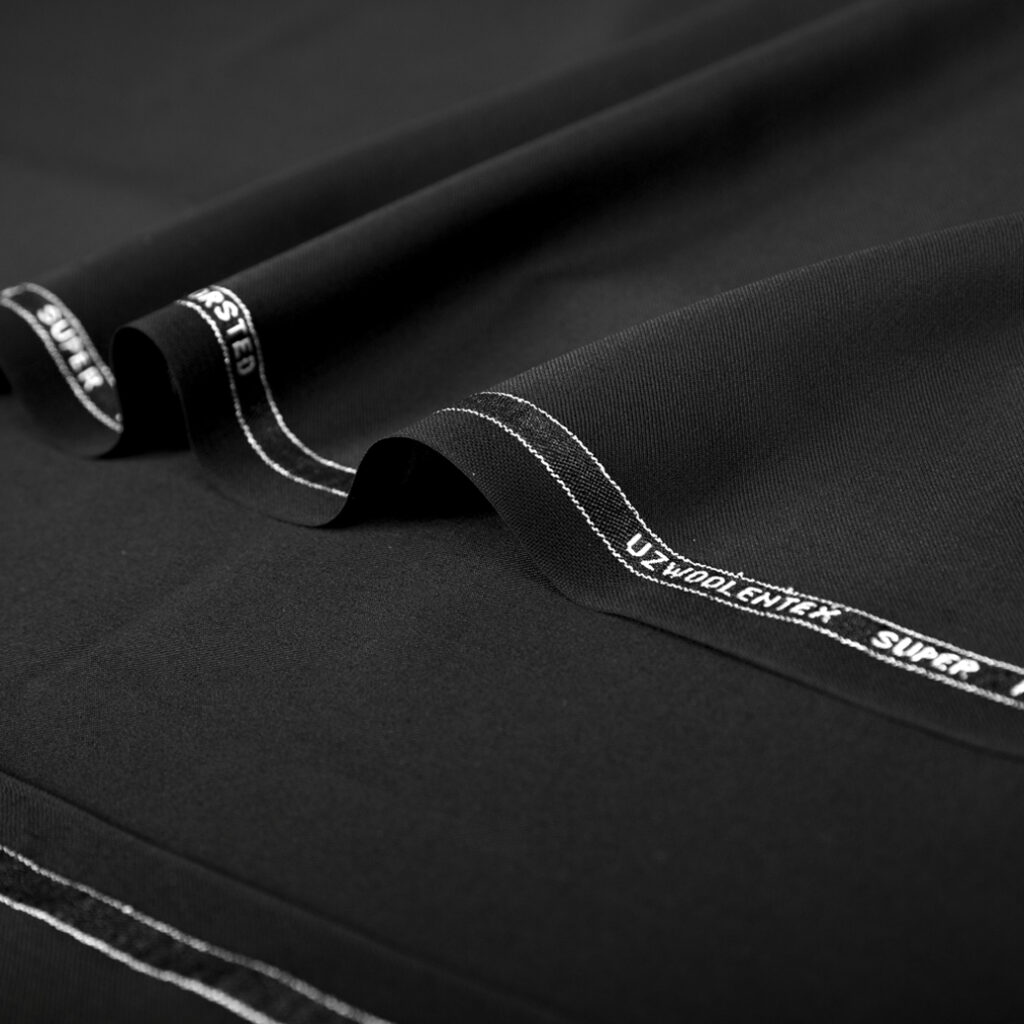 Suiting Fabric WZ010/10 — Black